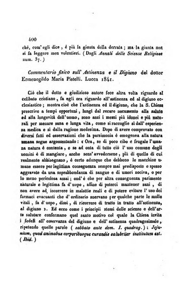 La scienza e la fede raccolta religiosa, scientifica, letteraria ed artistica, che mostra come il sapere umano rende testimonianza alla religione cattolica