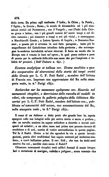 La scienza e la fede raccolta religiosa, scientifica, letteraria ed artistica, che mostra come il sapere umano rende testimonianza alla religione cattolica