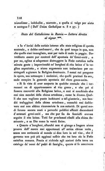 La scienza e la fede raccolta religiosa, scientifica, letteraria ed artistica, che mostra come il sapere umano rende testimonianza alla religione cattolica