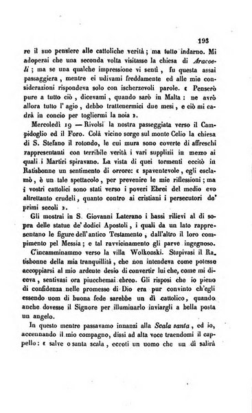 La scienza e la fede raccolta religiosa, scientifica, letteraria ed artistica, che mostra come il sapere umano rende testimonianza alla religione cattolica