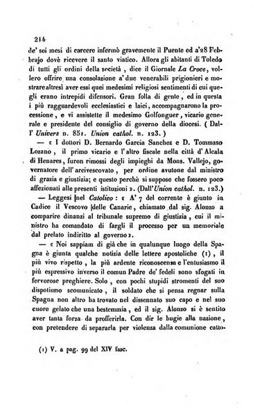 La scienza e la fede raccolta religiosa, scientifica, letteraria ed artistica, che mostra come il sapere umano rende testimonianza alla religione cattolica