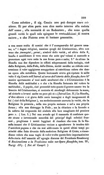 La scienza e la fede raccolta religiosa, scientifica, letteraria ed artistica, che mostra come il sapere umano rende testimonianza alla religione cattolica