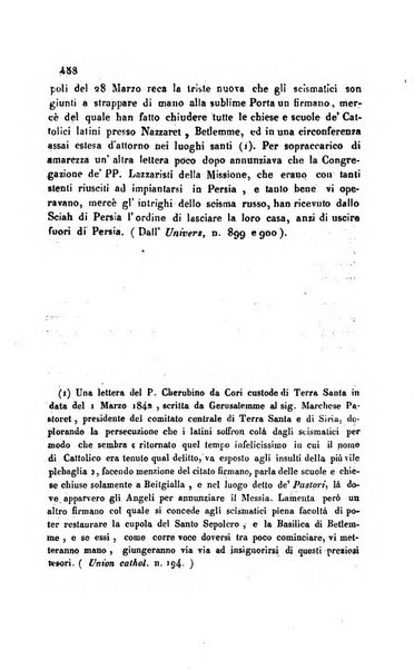 La scienza e la fede raccolta religiosa, scientifica, letteraria ed artistica, che mostra come il sapere umano rende testimonianza alla religione cattolica