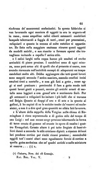 La scienza e la fede raccolta religiosa, scientifica, letteraria ed artistica, che mostra come il sapere umano rende testimonianza alla religione cattolica