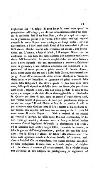 La scienza e la fede raccolta religiosa, scientifica, letteraria ed artistica, che mostra come il sapere umano rende testimonianza alla religione cattolica