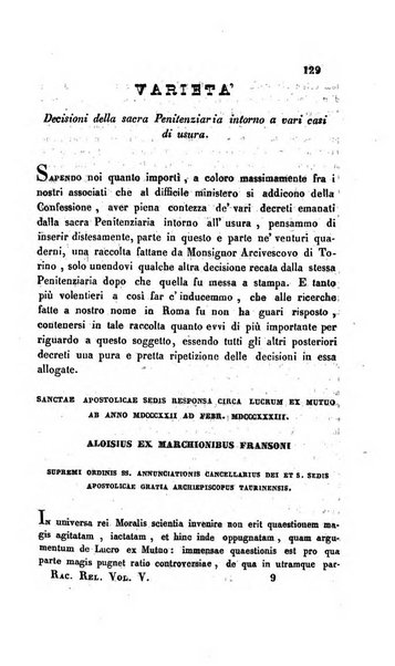 La scienza e la fede raccolta religiosa, scientifica, letteraria ed artistica, che mostra come il sapere umano rende testimonianza alla religione cattolica