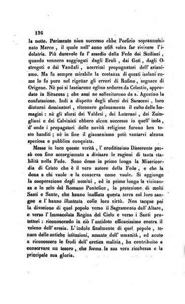 La scienza e la fede raccolta religiosa, scientifica, letteraria ed artistica, che mostra come il sapere umano rende testimonianza alla religione cattolica