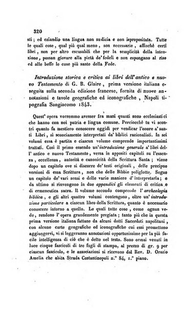 La scienza e la fede raccolta religiosa, scientifica, letteraria ed artistica, che mostra come il sapere umano rende testimonianza alla religione cattolica