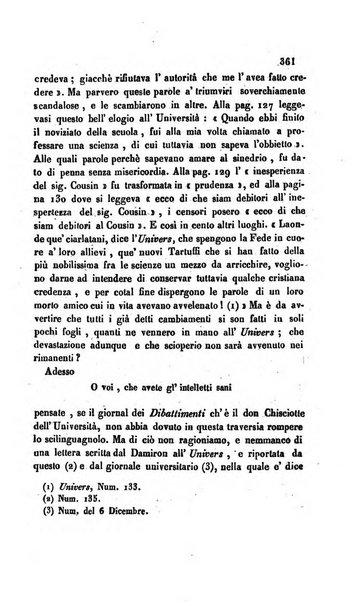 La scienza e la fede raccolta religiosa, scientifica, letteraria ed artistica, che mostra come il sapere umano rende testimonianza alla religione cattolica