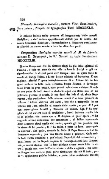 La scienza e la fede raccolta religiosa, scientifica, letteraria ed artistica, che mostra come il sapere umano rende testimonianza alla religione cattolica