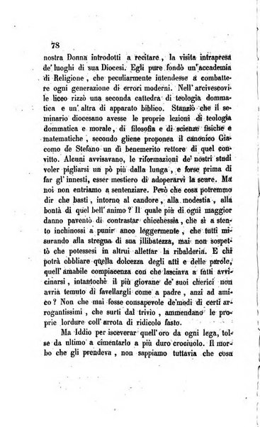 La scienza e la fede raccolta religiosa, scientifica, letteraria ed artistica, che mostra come il sapere umano rende testimonianza alla religione cattolica