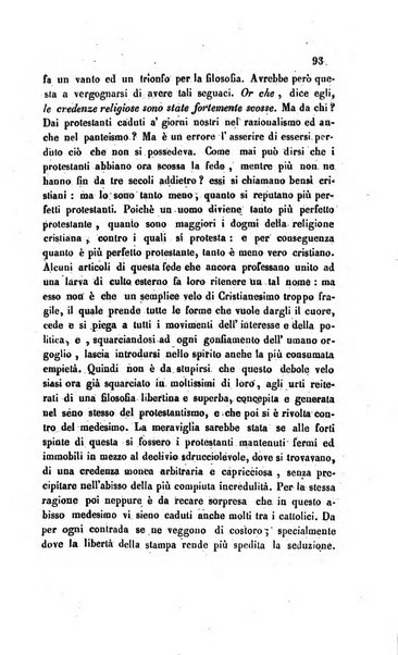 La scienza e la fede raccolta religiosa, scientifica, letteraria ed artistica, che mostra come il sapere umano rende testimonianza alla religione cattolica