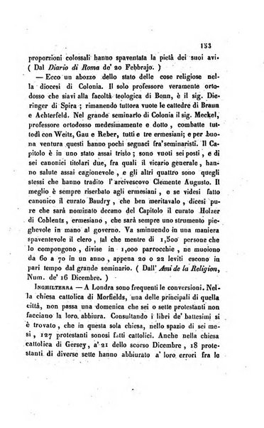 La scienza e la fede raccolta religiosa, scientifica, letteraria ed artistica, che mostra come il sapere umano rende testimonianza alla religione cattolica