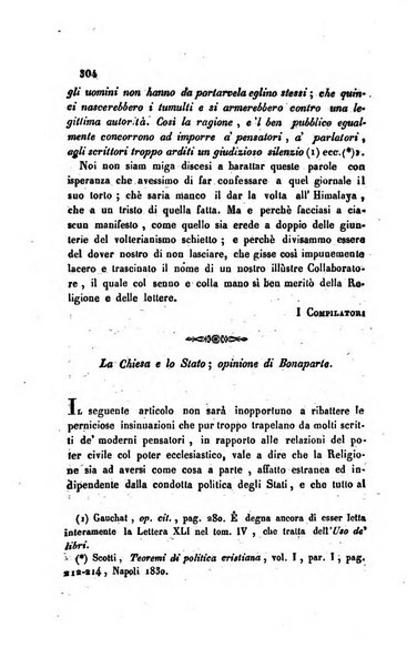 La scienza e la fede raccolta religiosa, scientifica, letteraria ed artistica, che mostra come il sapere umano rende testimonianza alla religione cattolica