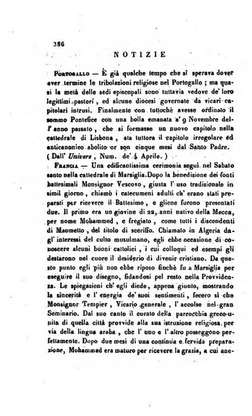 La scienza e la fede raccolta religiosa, scientifica, letteraria ed artistica, che mostra come il sapere umano rende testimonianza alla religione cattolica