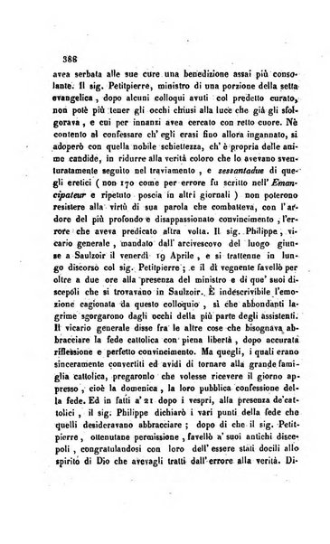 La scienza e la fede raccolta religiosa, scientifica, letteraria ed artistica, che mostra come il sapere umano rende testimonianza alla religione cattolica