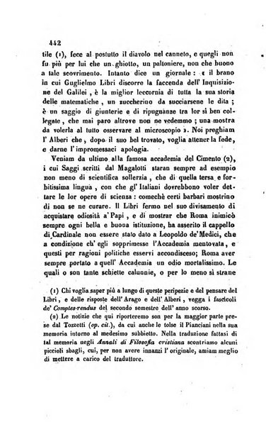 La scienza e la fede raccolta religiosa, scientifica, letteraria ed artistica, che mostra come il sapere umano rende testimonianza alla religione cattolica