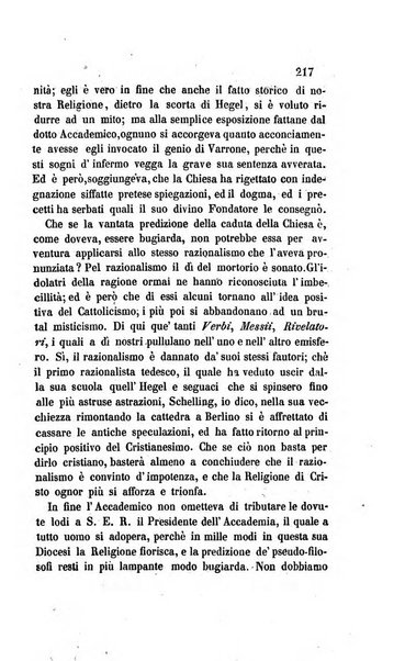 La scienza e la fede raccolta religiosa, scientifica, letteraria ed artistica, che mostra come il sapere umano rende testimonianza alla religione cattolica