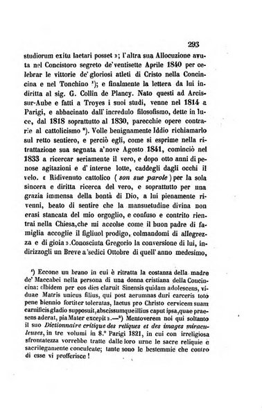 La scienza e la fede raccolta religiosa, scientifica, letteraria ed artistica, che mostra come il sapere umano rende testimonianza alla religione cattolica