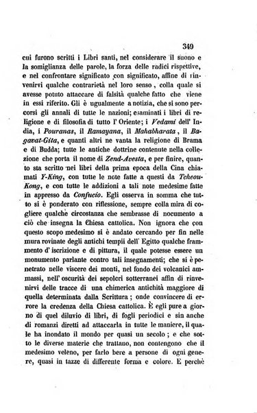 La scienza e la fede raccolta religiosa, scientifica, letteraria ed artistica, che mostra come il sapere umano rende testimonianza alla religione cattolica