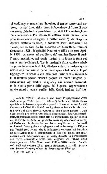 La scienza e la fede raccolta religiosa, scientifica, letteraria ed artistica, che mostra come il sapere umano rende testimonianza alla religione cattolica