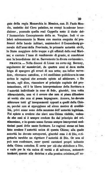 La scienza e la fede raccolta religiosa, scientifica, letteraria ed artistica, che mostra come il sapere umano rende testimonianza alla religione cattolica