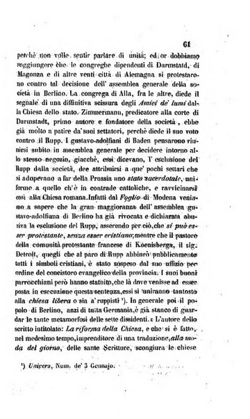 La scienza e la fede raccolta religiosa, scientifica, letteraria ed artistica, che mostra come il sapere umano rende testimonianza alla religione cattolica