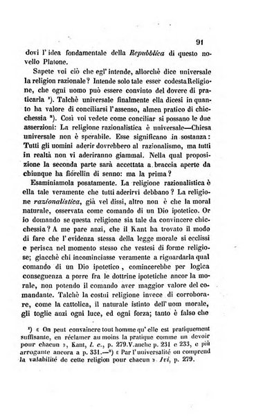 La scienza e la fede raccolta religiosa, scientifica, letteraria ed artistica, che mostra come il sapere umano rende testimonianza alla religione cattolica