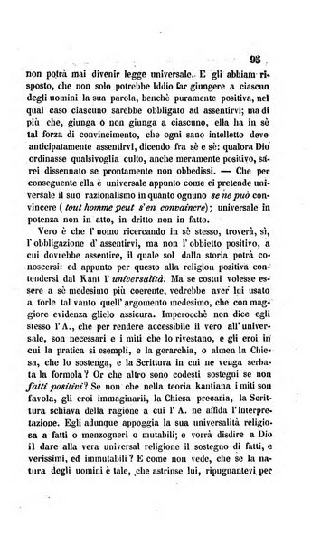 La scienza e la fede raccolta religiosa, scientifica, letteraria ed artistica, che mostra come il sapere umano rende testimonianza alla religione cattolica