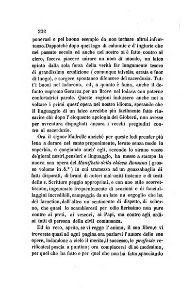 La scienza e la fede raccolta religiosa, scientifica, letteraria ed artistica, che mostra come il sapere umano rende testimonianza alla religione cattolica