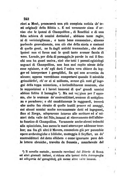 La scienza e la fede raccolta religiosa, scientifica, letteraria ed artistica, che mostra come il sapere umano rende testimonianza alla religione cattolica