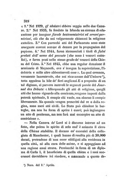 La scienza e la fede raccolta religiosa, scientifica, letteraria ed artistica, che mostra come il sapere umano rende testimonianza alla religione cattolica