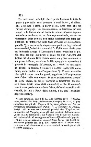 La scienza e la fede raccolta religiosa, scientifica, letteraria ed artistica, che mostra come il sapere umano rende testimonianza alla religione cattolica