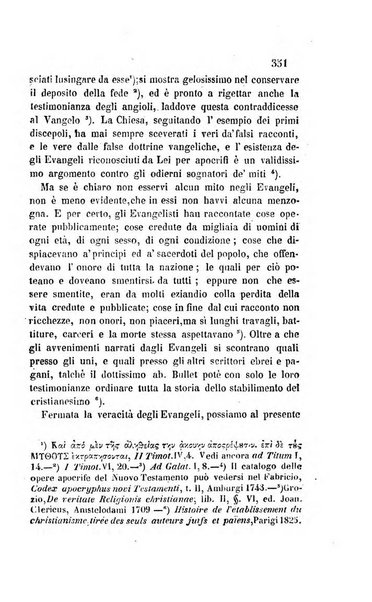 La scienza e la fede raccolta religiosa, scientifica, letteraria ed artistica, che mostra come il sapere umano rende testimonianza alla religione cattolica