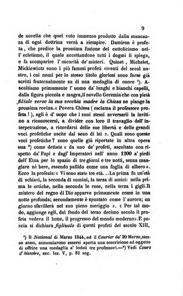 La scienza e la fede raccolta religiosa, scientifica, letteraria ed artistica, che mostra come il sapere umano rende testimonianza alla religione cattolica