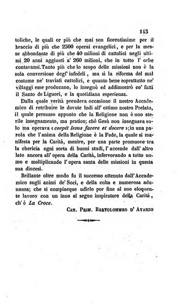 La scienza e la fede raccolta religiosa, scientifica, letteraria ed artistica, che mostra come il sapere umano rende testimonianza alla religione cattolica