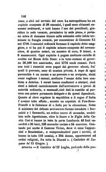 La scienza e la fede raccolta religiosa, scientifica, letteraria ed artistica, che mostra come il sapere umano rende testimonianza alla religione cattolica