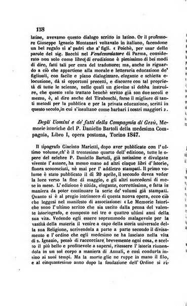 La scienza e la fede raccolta religiosa, scientifica, letteraria ed artistica, che mostra come il sapere umano rende testimonianza alla religione cattolica