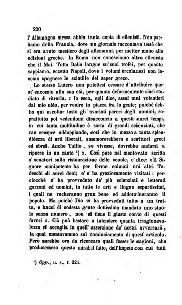 La scienza e la fede raccolta religiosa, scientifica, letteraria ed artistica, che mostra come il sapere umano rende testimonianza alla religione cattolica