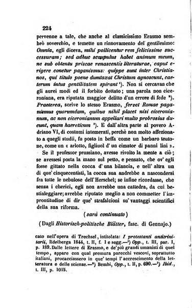 La scienza e la fede raccolta religiosa, scientifica, letteraria ed artistica, che mostra come il sapere umano rende testimonianza alla religione cattolica