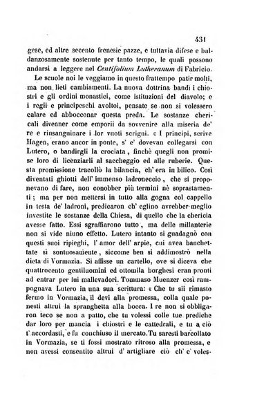 La scienza e la fede raccolta religiosa, scientifica, letteraria ed artistica, che mostra come il sapere umano rende testimonianza alla religione cattolica