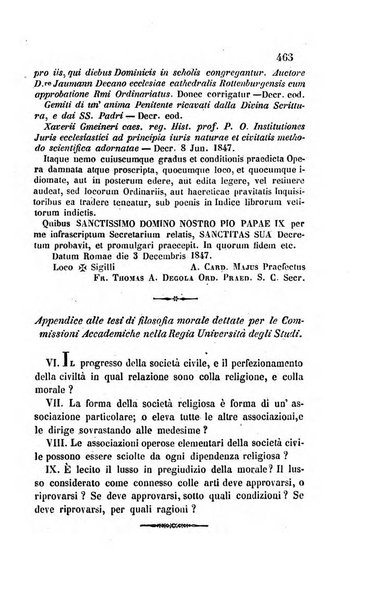 La scienza e la fede raccolta religiosa, scientifica, letteraria ed artistica, che mostra come il sapere umano rende testimonianza alla religione cattolica