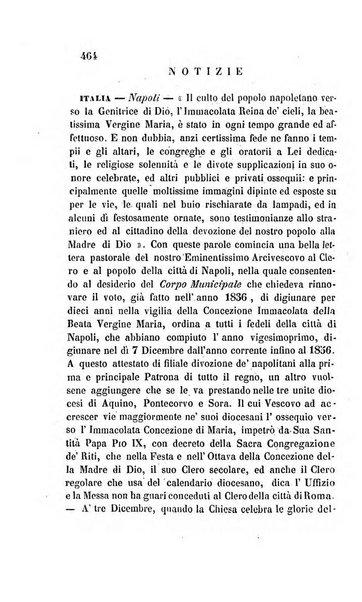 La scienza e la fede raccolta religiosa, scientifica, letteraria ed artistica, che mostra come il sapere umano rende testimonianza alla religione cattolica