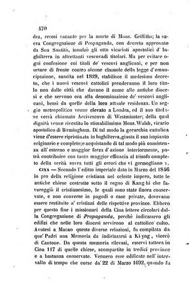 La scienza e la fede raccolta religiosa, scientifica, letteraria ed artistica, che mostra come il sapere umano rende testimonianza alla religione cattolica