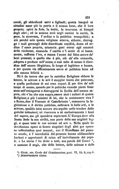 La scienza e la fede raccolta religiosa, scientifica, letteraria ed artistica, che mostra come il sapere umano rende testimonianza alla religione cattolica