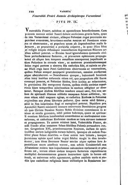 La scienza e la fede raccolta religiosa, scientifica, letteraria ed artistica, che mostra come il sapere umano rende testimonianza alla religione cattolica