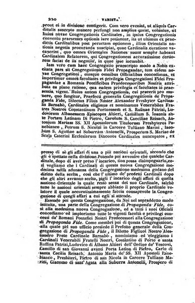 La scienza e la fede raccolta religiosa, scientifica, letteraria ed artistica, che mostra come il sapere umano rende testimonianza alla religione cattolica