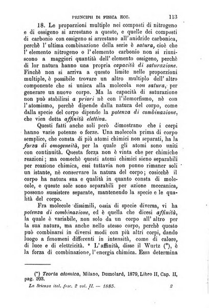 La scienza italiana periodico di filosofia, medicina e scienze naturali pubblicato dall'Accademia filosofico-medica di S. Tommaso d'Aquino