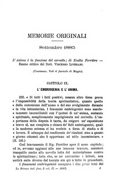 La scienza italiana periodico di filosofia, medicina e scienze naturali pubblicato dall'Accademia filosofico-medica di S. Tommaso d'Aquino