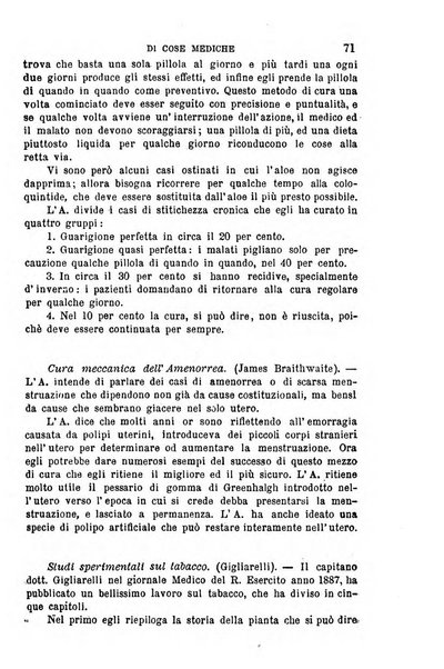 La scienza italiana periodico di filosofia, medicina e scienze naturali pubblicato dall'Accademia filosofico-medica di S. Tommaso d'Aquino